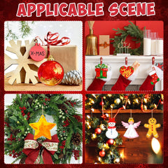 christmas craft wood shapes
