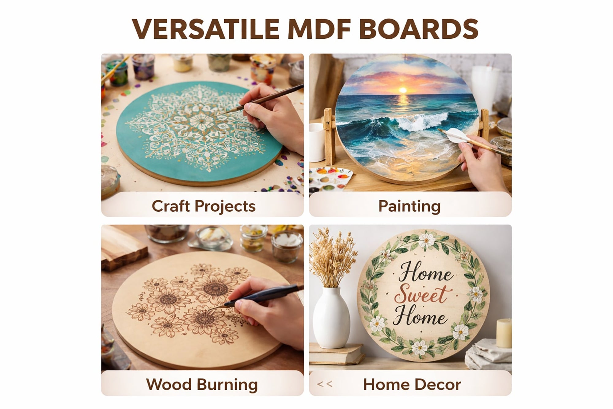 mandala mdf board