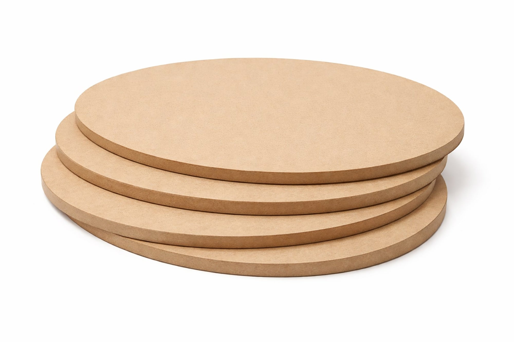 oval mdf craft board