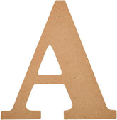 mdf alphabet letter