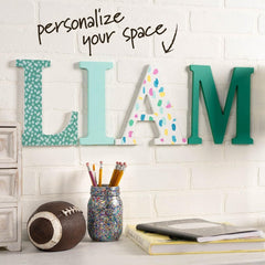 alphabet cutout mdf for painting