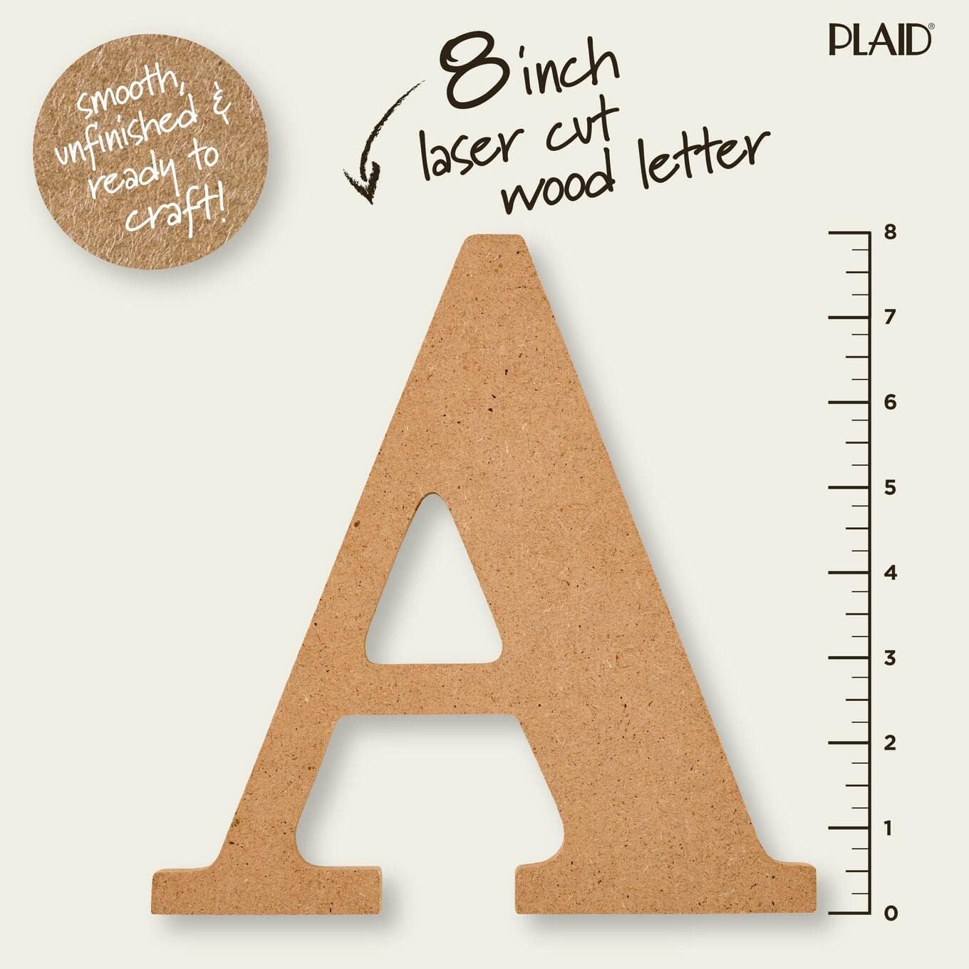 kids diy alphabet mdf craft