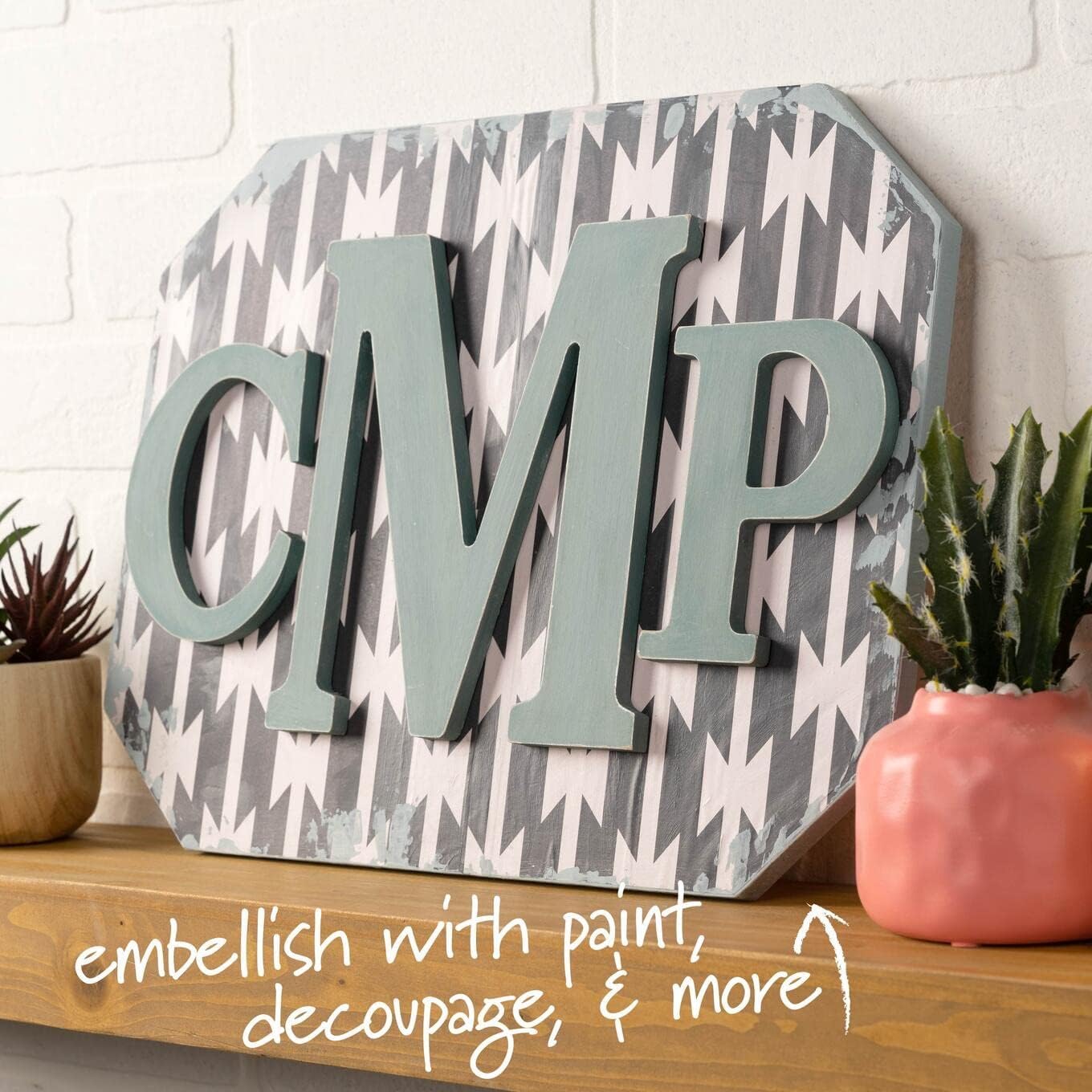 mdf alphabet letter
