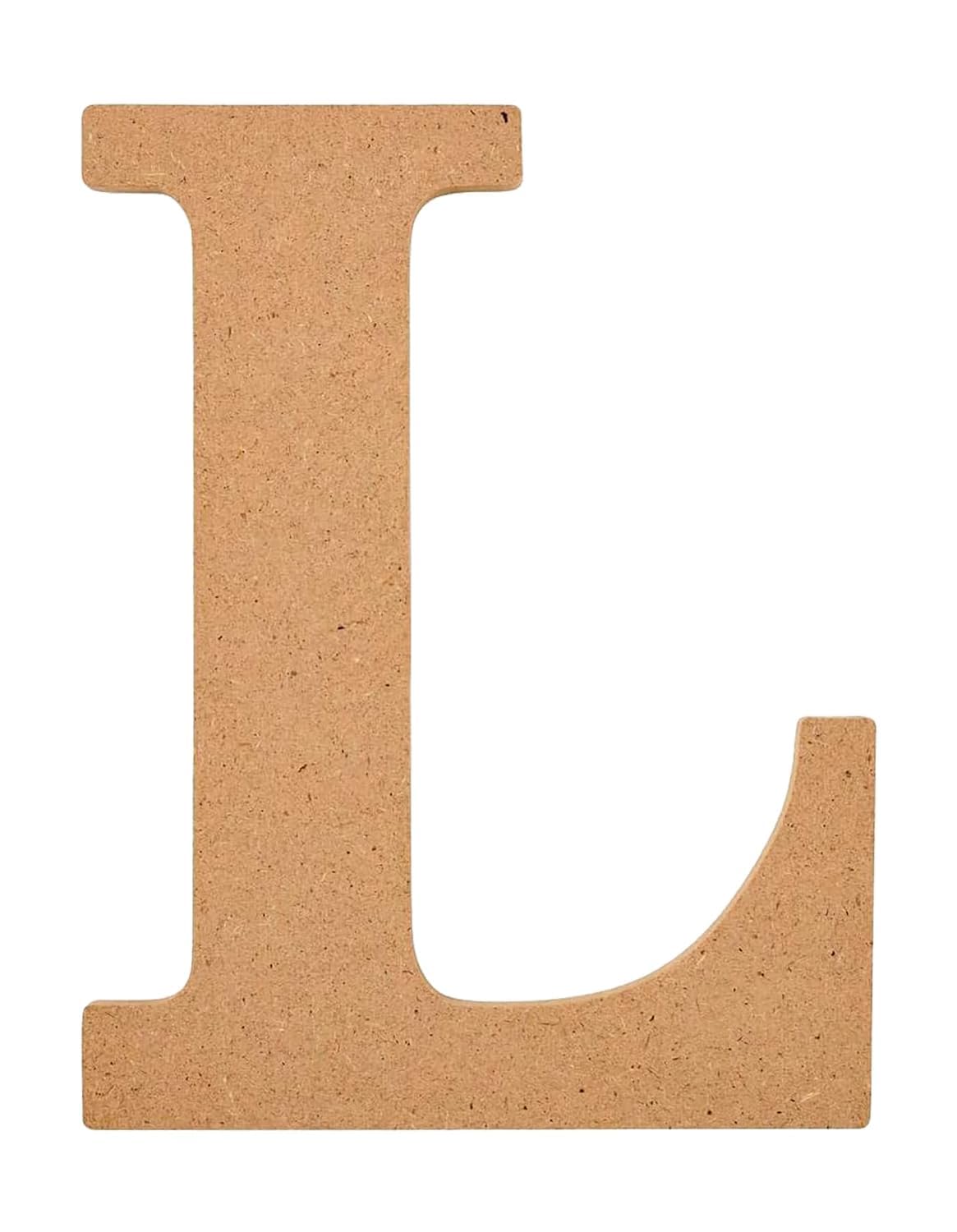 unfinished mdf letter for painting