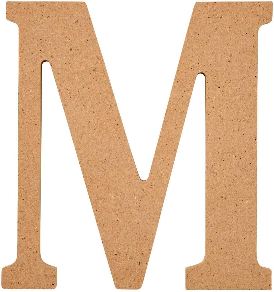 alphabet mdf base for art projects