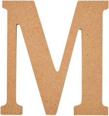 alphabet mdf base for art projects