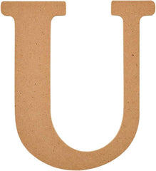 unfinished mdf letter