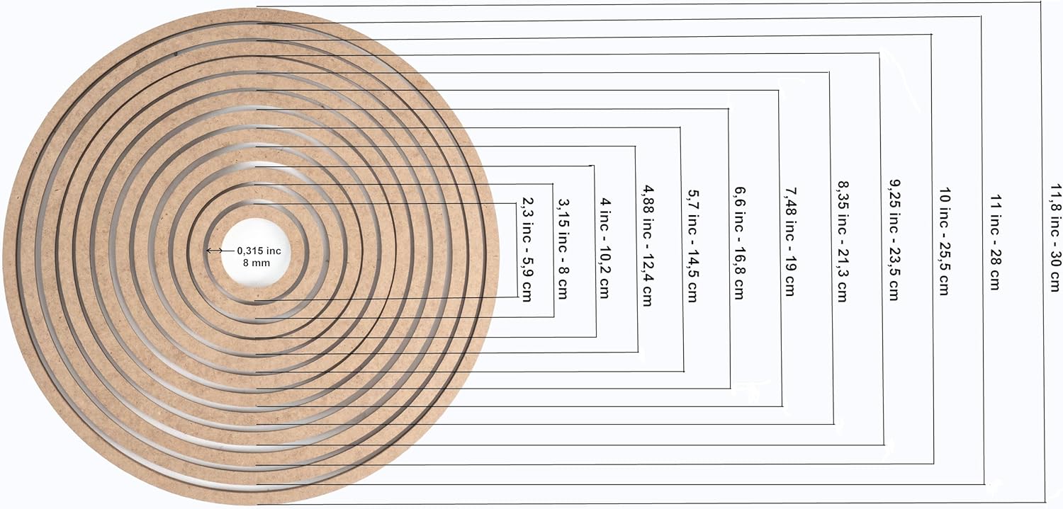 wooden square wreath