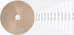 wooden square wreath