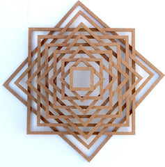 wooden wreath ring