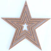 mdf star hoop