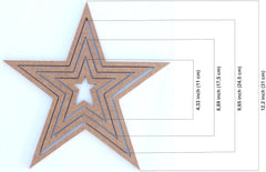 star macrame frame