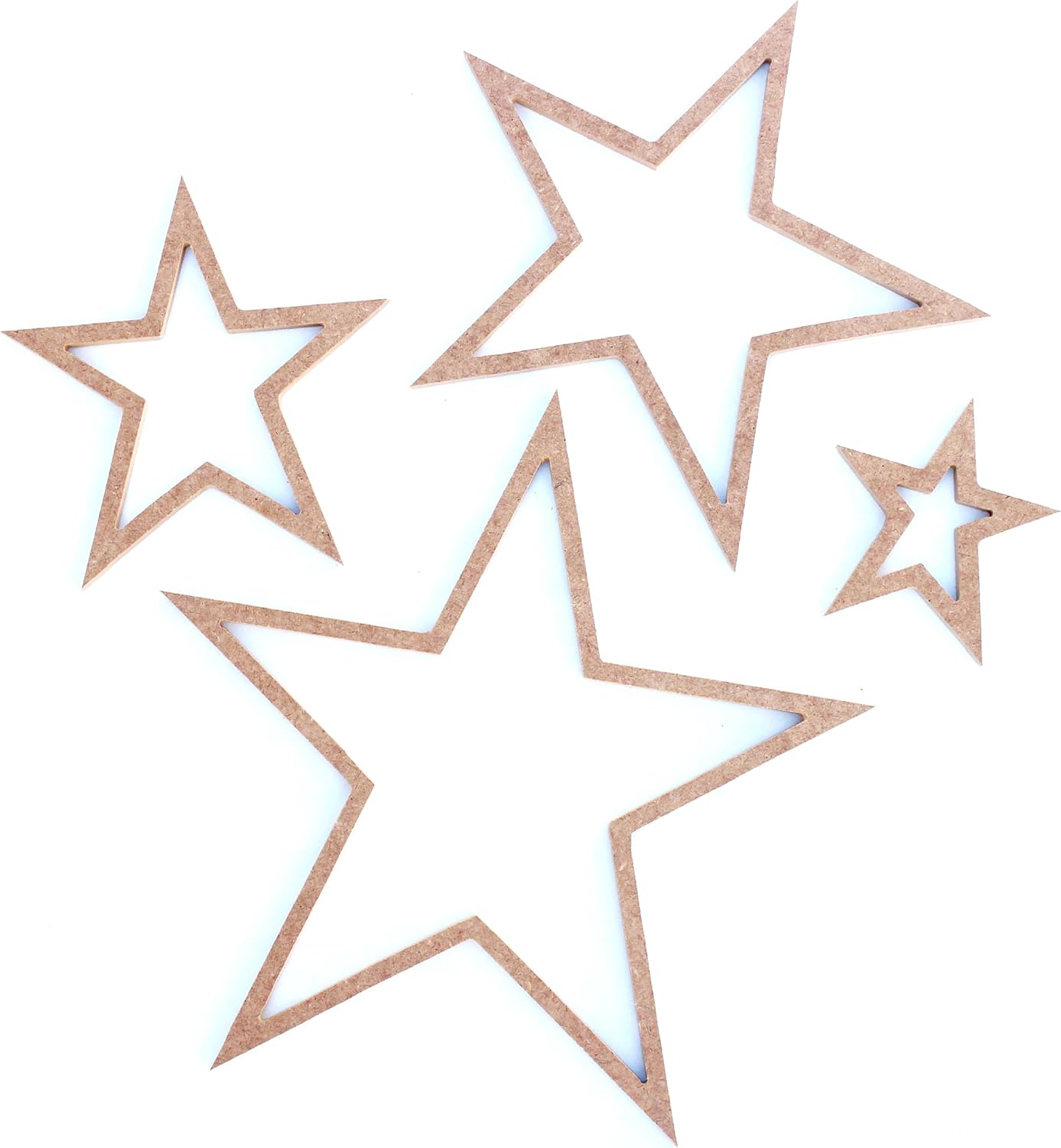 wooden star ring