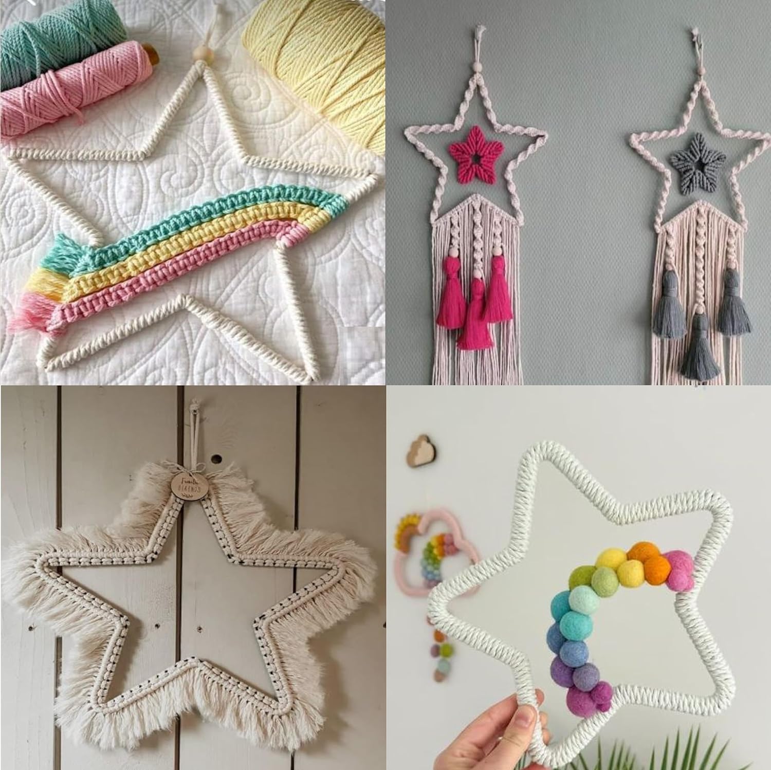 macrame star base