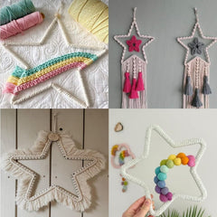 macrame star base