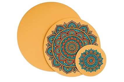 unfinished mdf circle