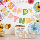 one wooden sign for first birthday