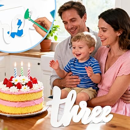 third birthday decoration