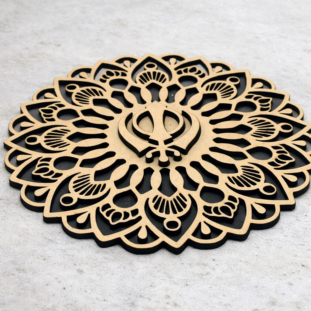 sikh khanda wall decor