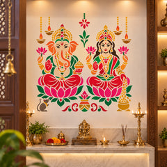 square painting stencil for diwali diy craft projects