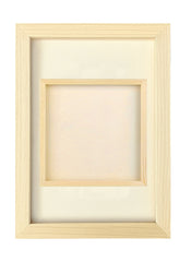 Cliths Wooden Trays for DIY Crafts, Painting, Dyeing Ideal for Home Decor, Art Projects, Canvas (Pack of 6)