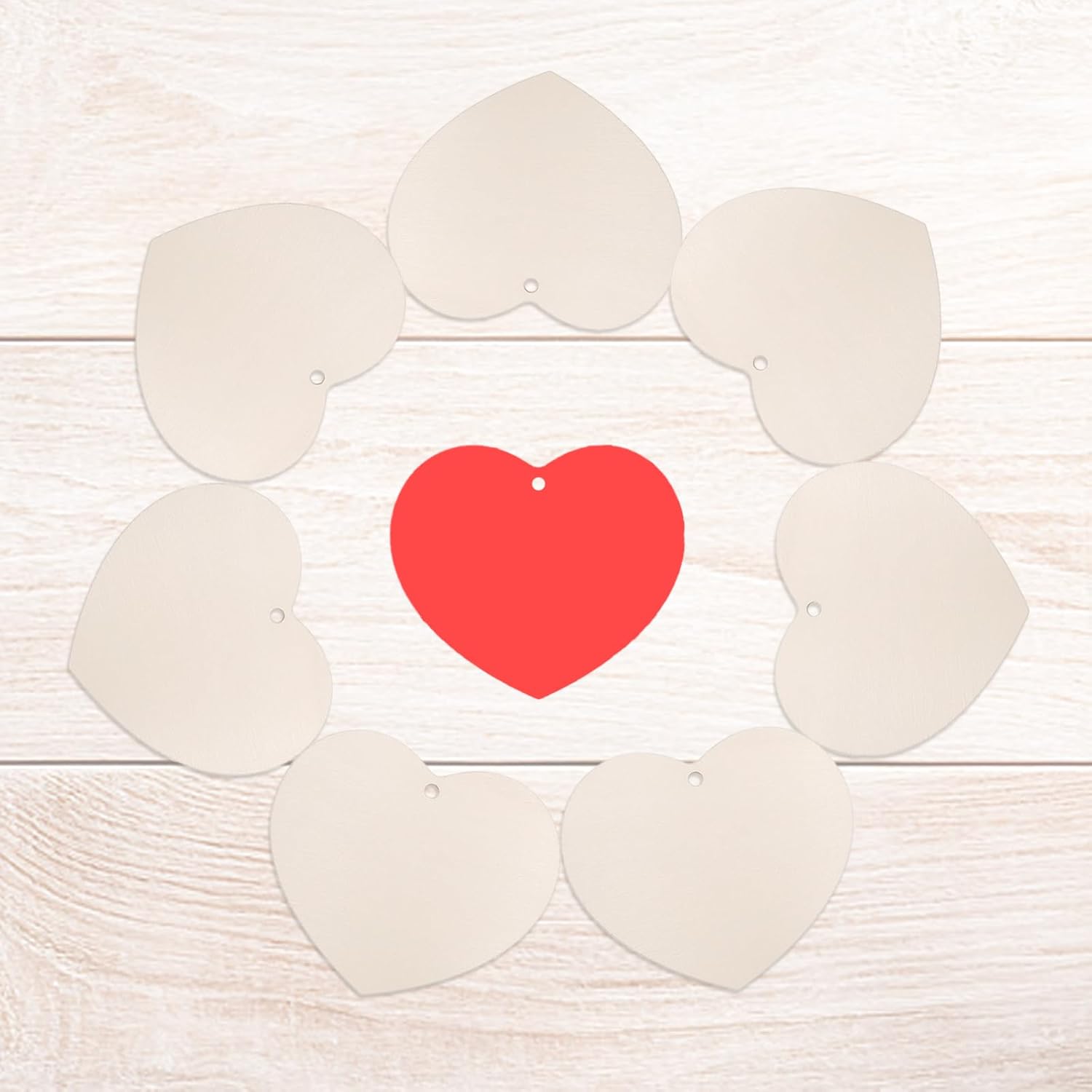 diy valentine heart craft blanks