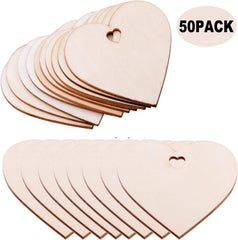wooden heart blanks for painting