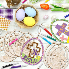 diy easter wood base for painting