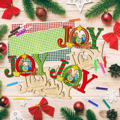 diy christmas wood base for painting