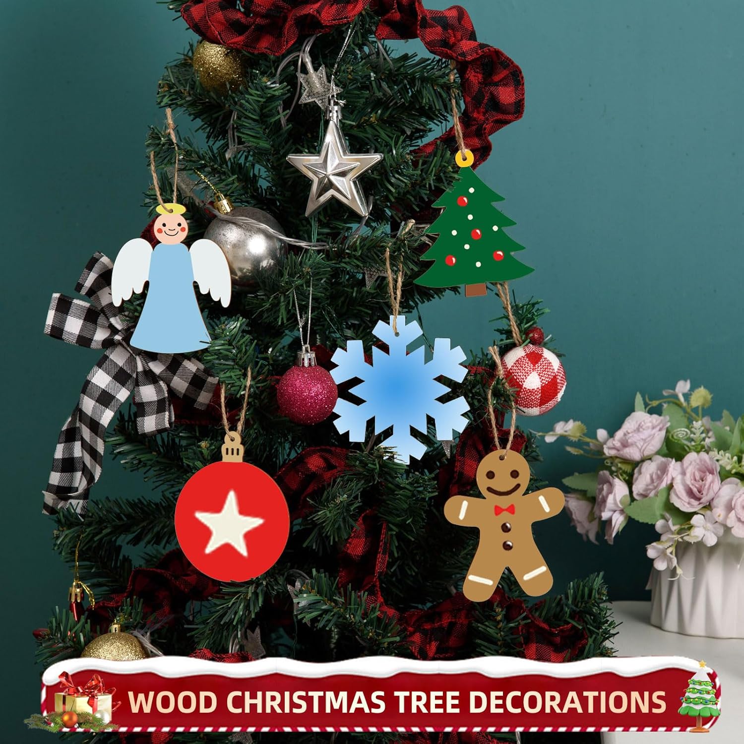 ornament wooden blanks for painting