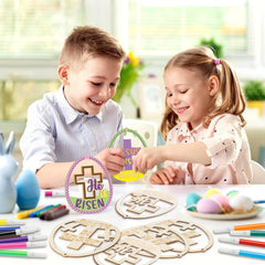 blank wooden eggs for classroom crafts