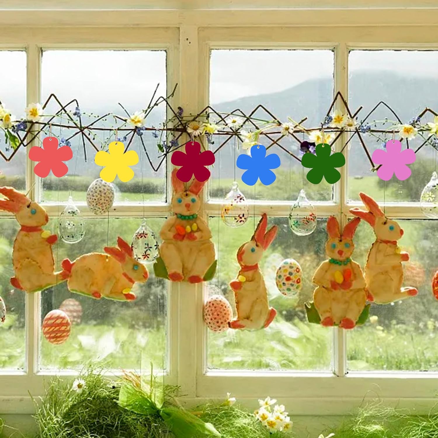 flower wood blank diy