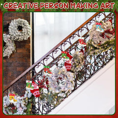 unfinished holiday wooden stocking cutouts