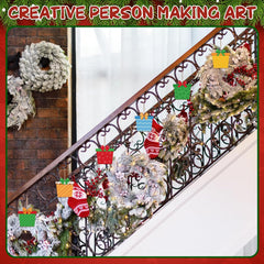 unfinished holiday wooden gift cutouts