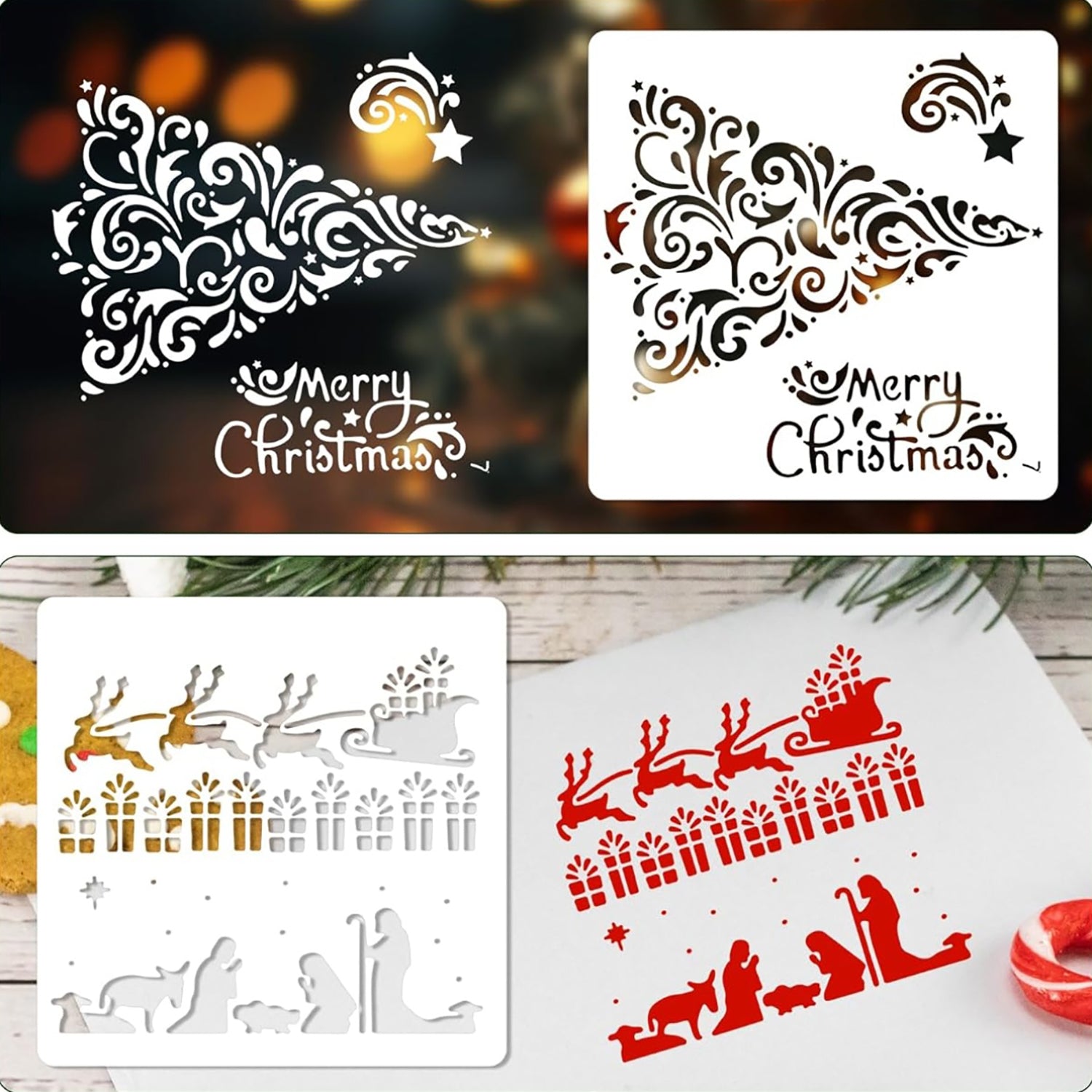 wood templates for christmas crafts