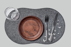 felt placemat for dining table