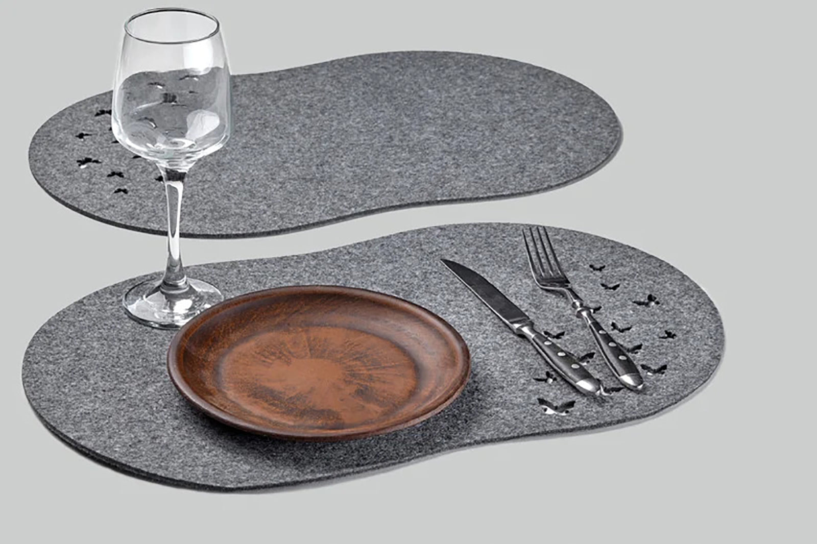 washable felt table mat