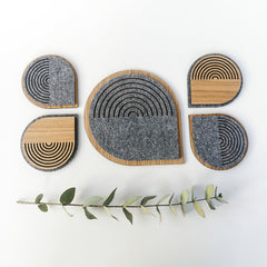 felt serving mat