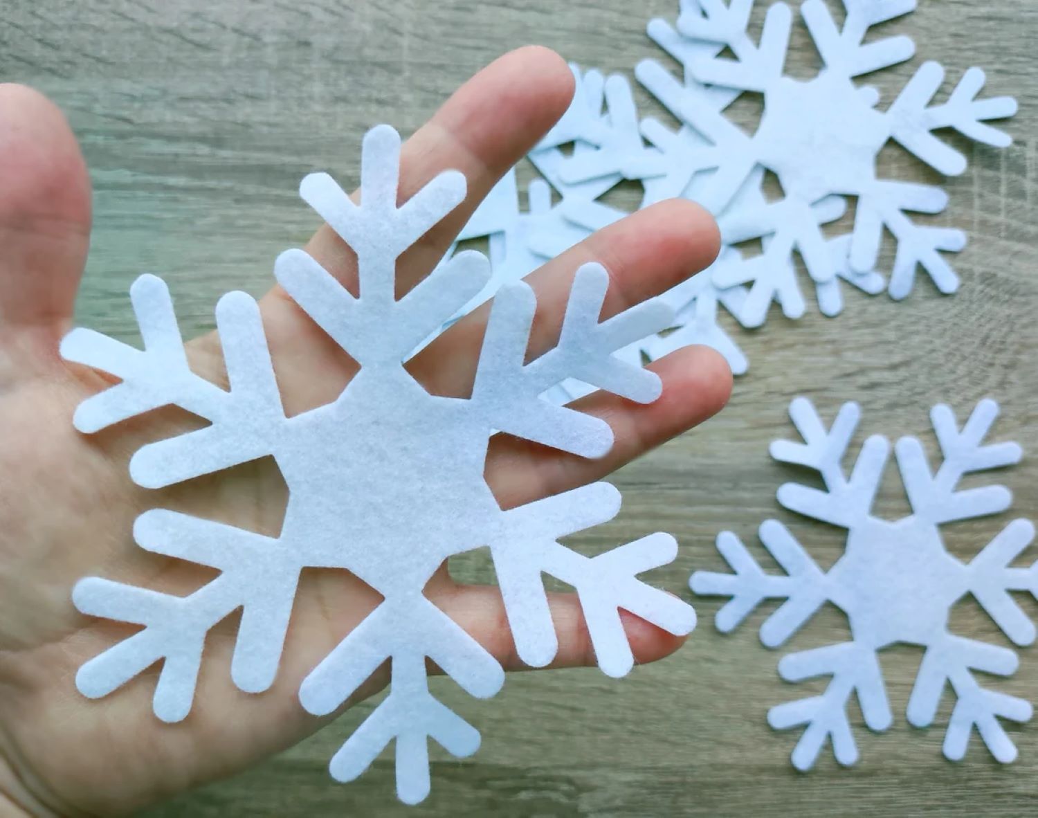 diy christmas ornament felt