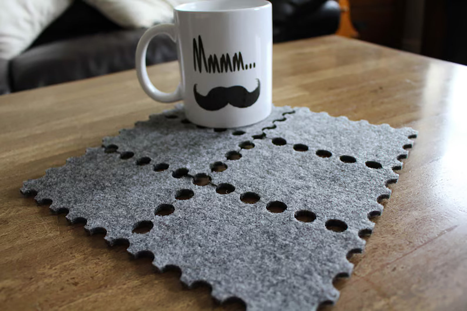 felt coaster