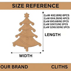wooden tree craft base