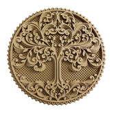 Cliths Decorative Wooden 6 Layer Tree of Life Mandala Wall Art - 3D Multilayer Wood Wall Hanging for Living Room, Home Decor