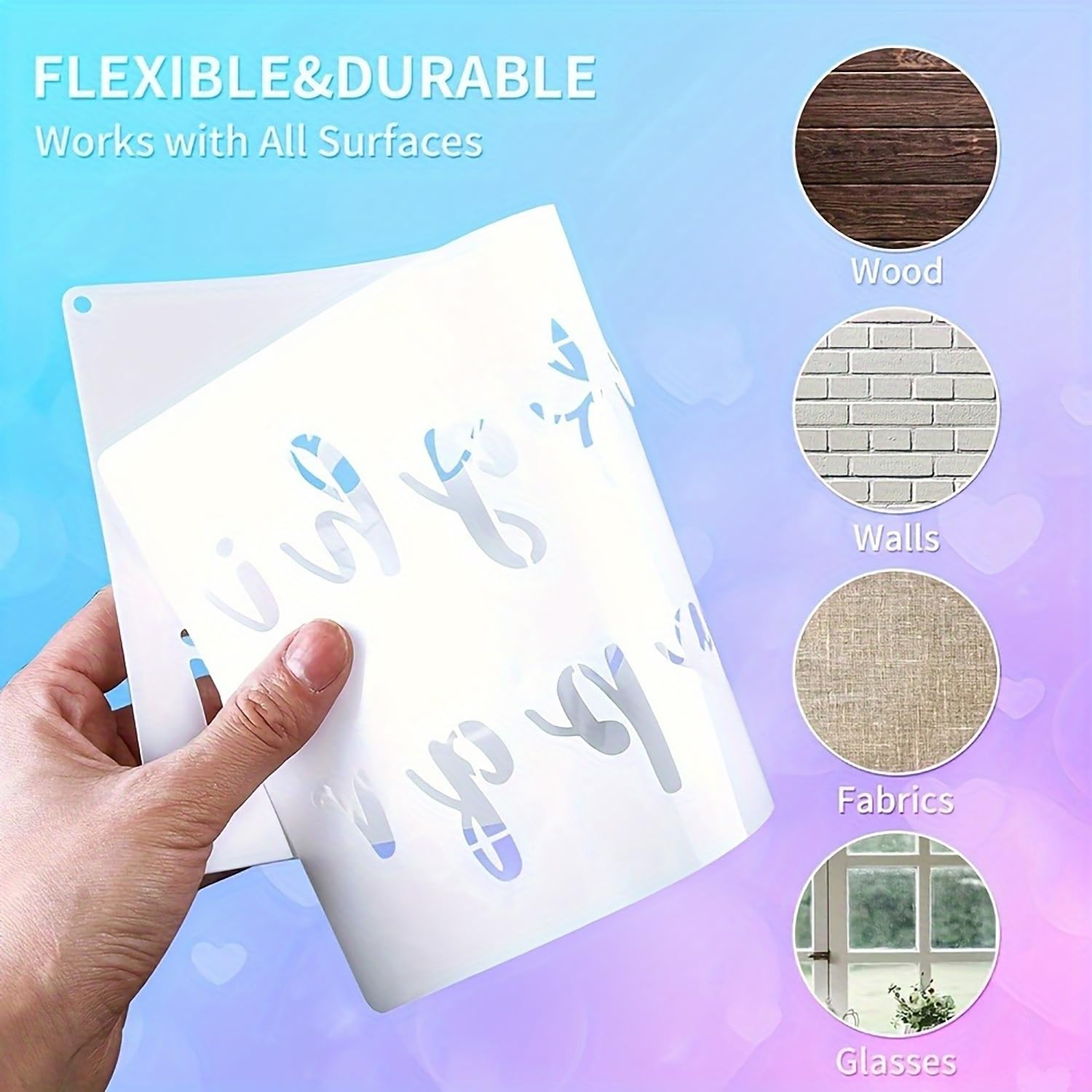 wall painting globe stencil