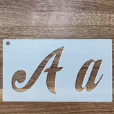 alphabet stencil for painting