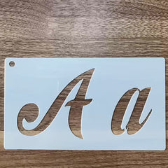 alphabet stencil for painting