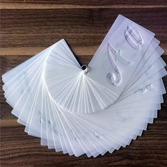 scrapbooking stencil templates