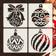 christmas stencil diy