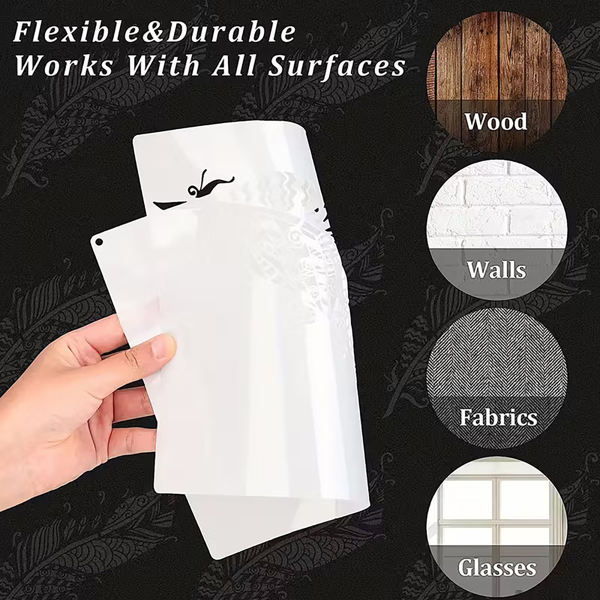 wall painting stencil ornament
