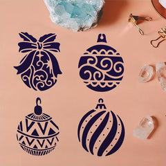pattern stencil festive