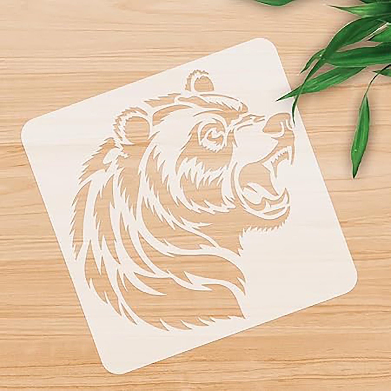 wildlife stencil art